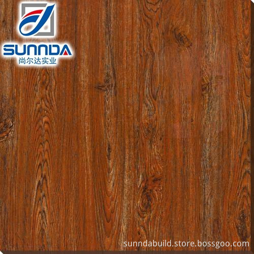 Sunnda dark brown kitchen tiles polished glazed porcelain wood tile